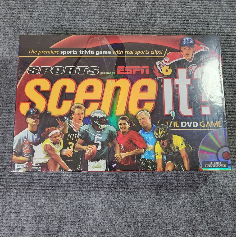 Scene It Sports Powered by ESPN DVD Sports Trivia Game
